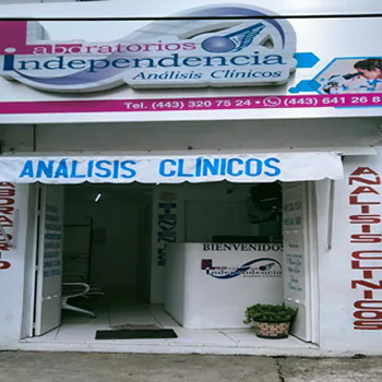 Fachada de la sucursal Torreón de Laboratorios Independencia